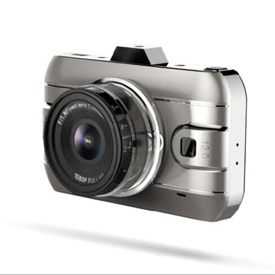 Двойной объектив автомобиля Камера Видеорегистраторы для автомобилей HD 1080 P