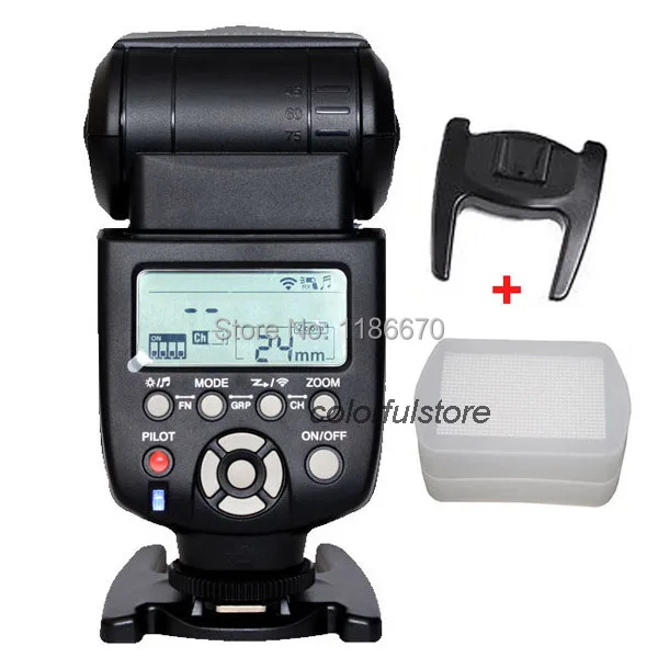 Вспышка Speedlite для Nikon D80 D90 D600 D700 D700S D800 D800E D7100 D7000 D5000 D5200 D5100 D3100 D3200 D3000 + Диффузор|flash