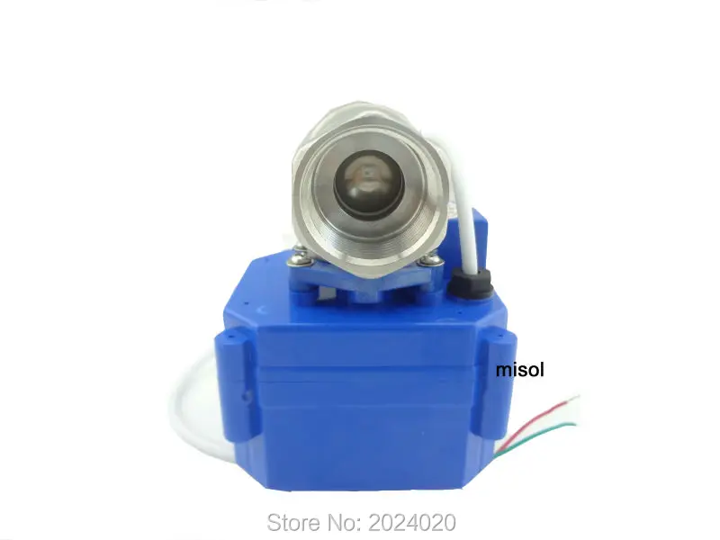 12 V G3/4 &quotDN20 моторизованный шаровой клапан с ручной переключатель 2 Путь