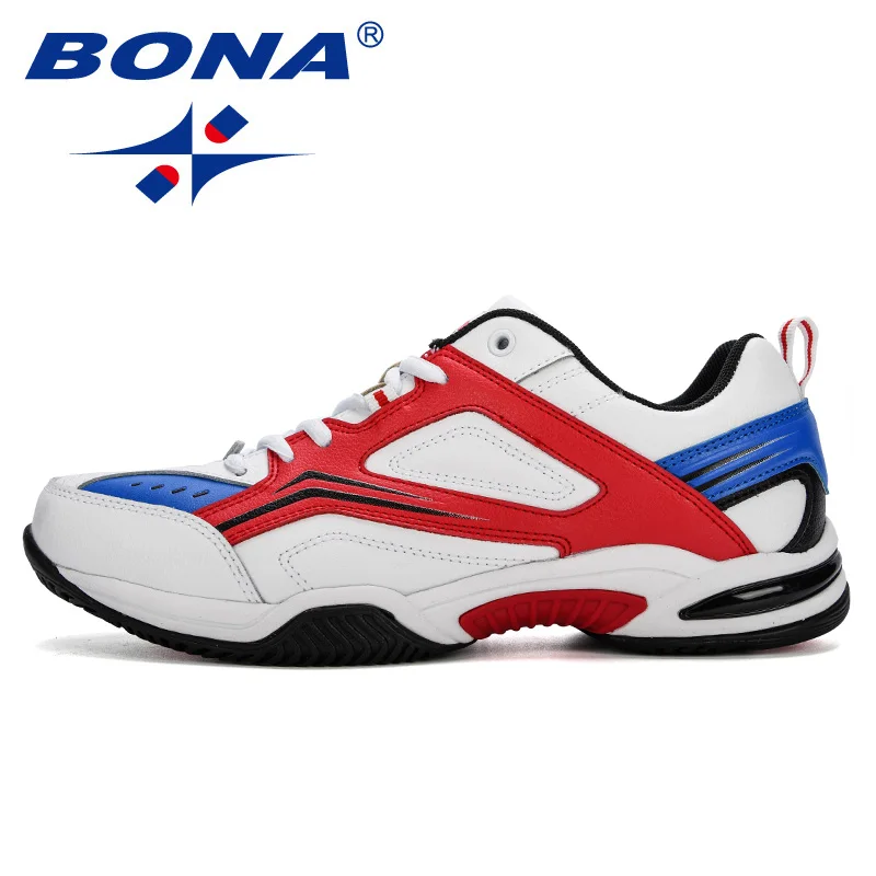 

BONA Tenis Masculino Men Professional Tennis Shoes Breathable Sport Shoes Anti-Slippery Sneakers Fitness Athletic Trainers Comfy