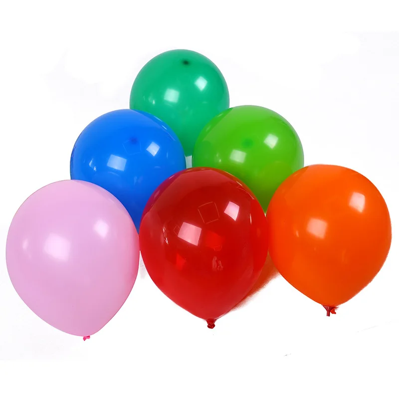 10 дюймов 2 г Круглый матовый латексный воздушный шар Свадебная сцена макет День