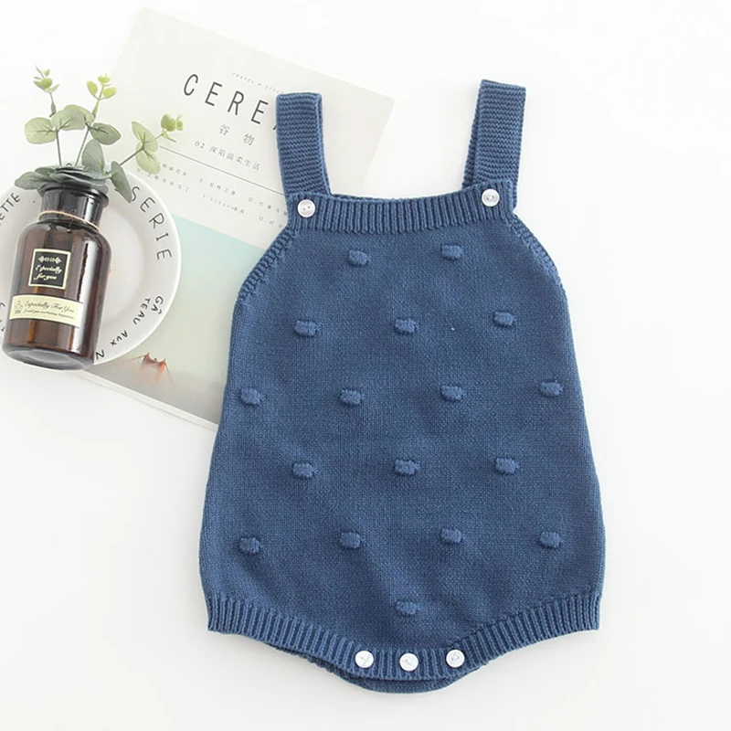 

Fashion Knitted Baby Romper for Girls Overalls Autumn Spring Toddler Jumpsuit Baby Girl Clothes Toddler Girl Romper Jumpsuits
