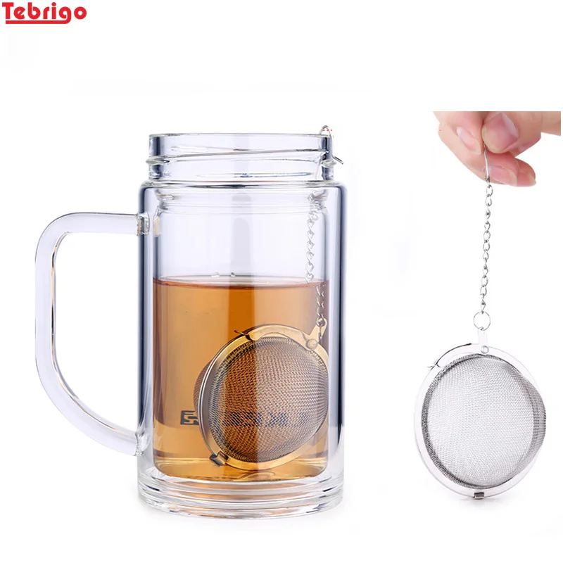 Tebrigo 3Pcs Stainless Steel Filter Mesh Tea Infuser Strainer Ball with Hook For Brewing Lot | Дом и сад