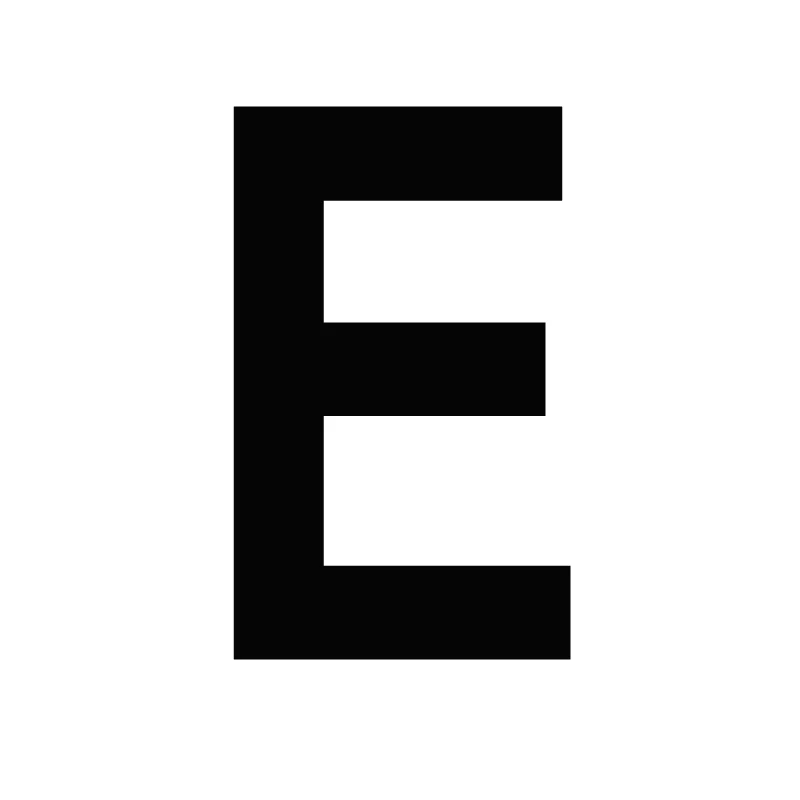 E 1 шт. Изящный Тонкий браслет с инициалами золото Нержавеющая сталь имя браслеты с подвесками для женщин, ювелирное изделие, подарок для невесты - Окраска металла: E