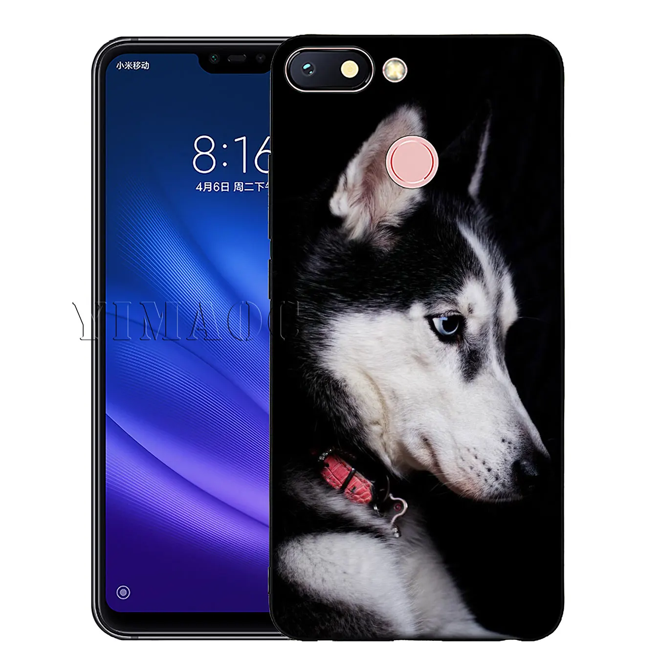 YIMAOC husky dog Soft Silicone Phone Case for Xiaomi Mi 10 9 9T CC9 CC9E 8 SE A3 Pro A1 A2 Lite 6 pocophone f1 Mi10 | Мобильные
