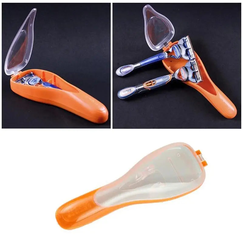 Portable Men's Bathing Swim Razor Shaver Case Holder Box Container High Quality For man | Дом и сад