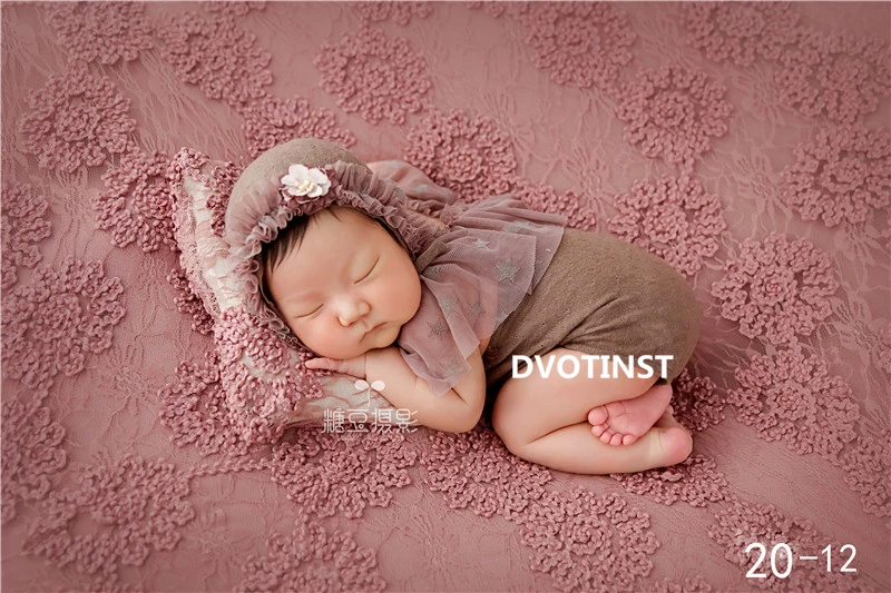 Реквизит для фотосъемки новорожденных Dvotinst детской одежды шляпы подушки