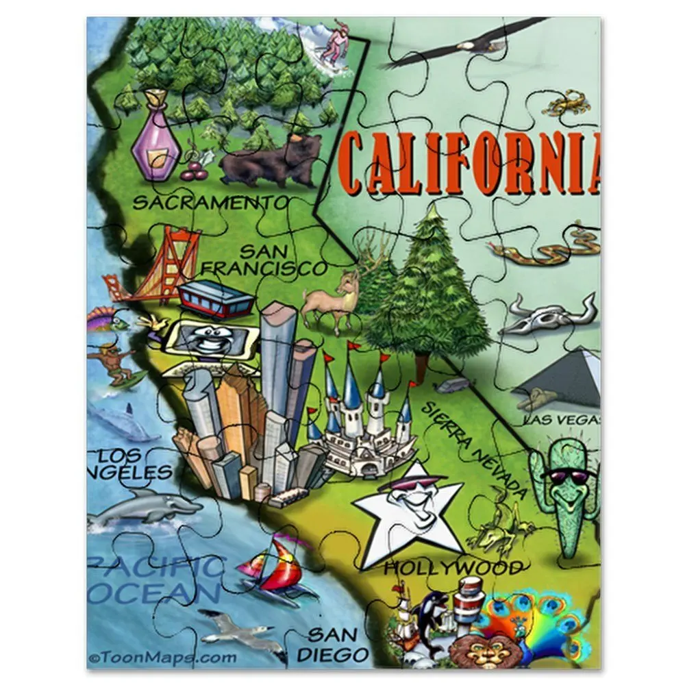 Калифорнийская искусственная головоломка 30 шт. Плед для дивана кровати одеяло