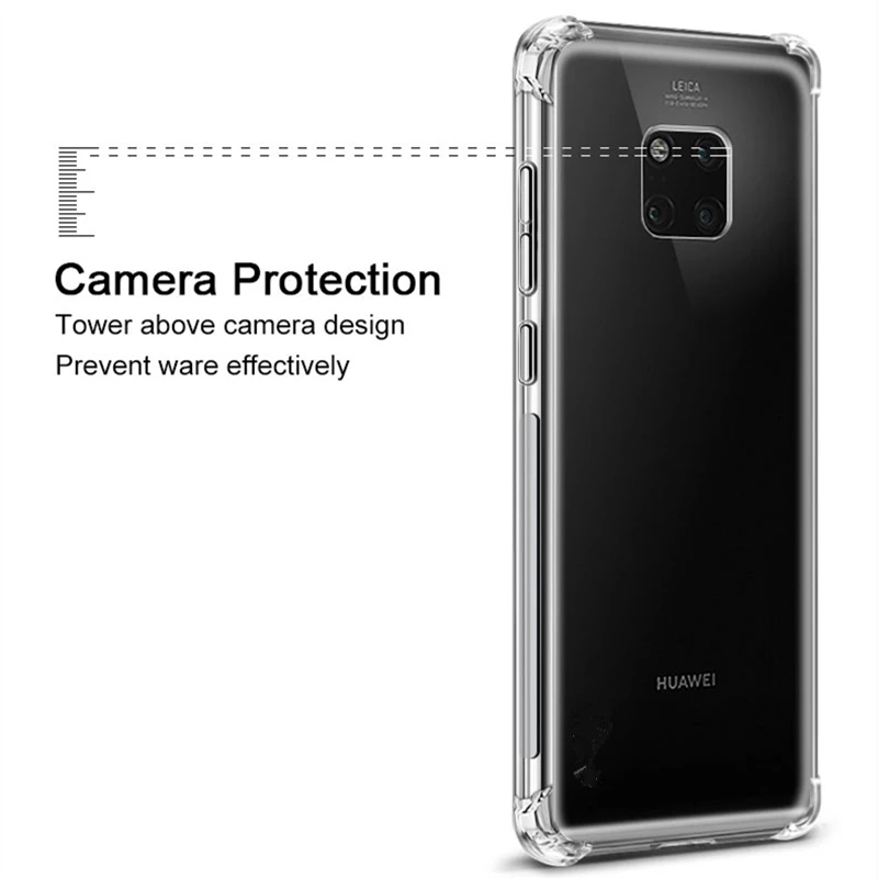 Для huawei Honor 8 9 10 Lite P9 P10 Plus P20 P30 mate 20 Pro Lite чехол из прозрачного ТПУ для huawei Honor 10 Nova 3 3i задняя крышка