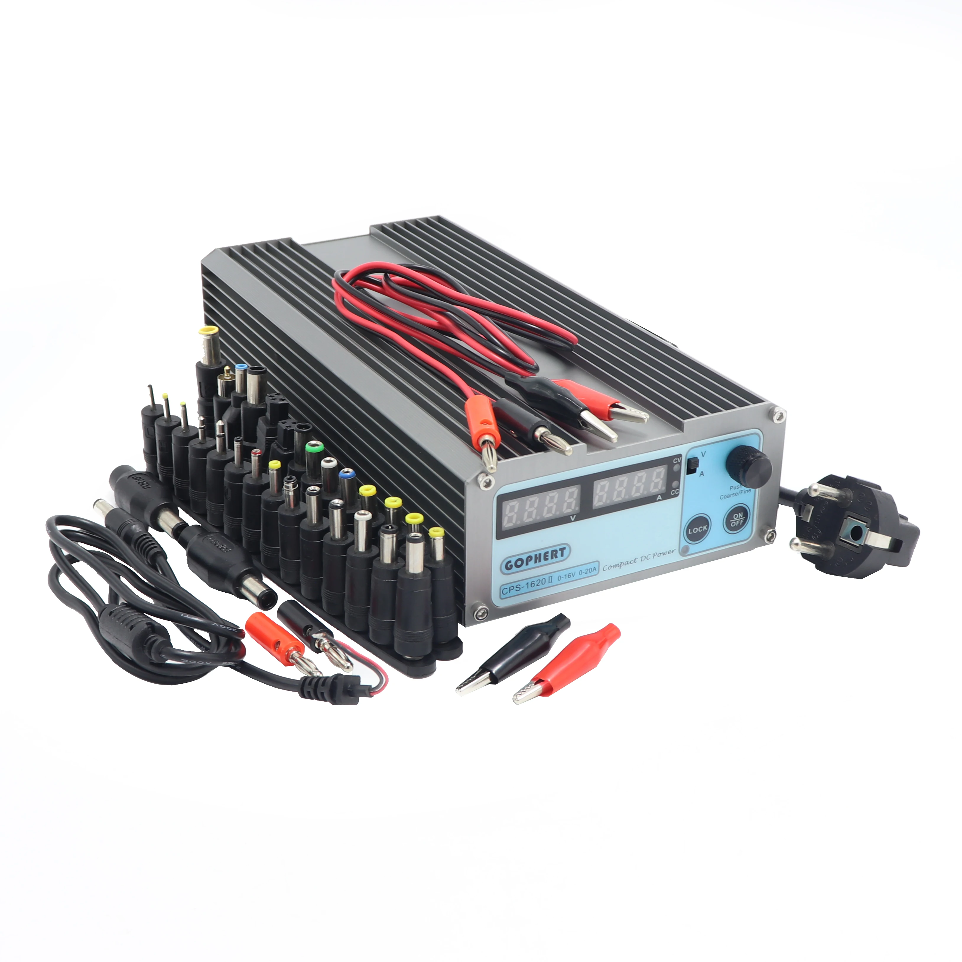 Gophert CPS-1620 DC импульсный источник питания Одноместный Output0-16V 0-20A 300 Вт регулируемый |