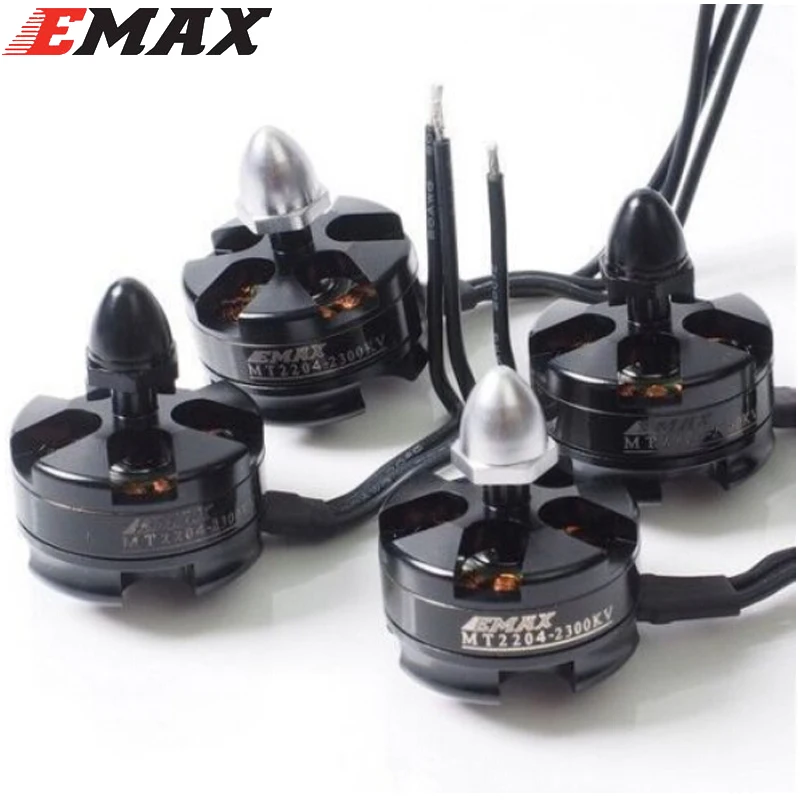 4 компл./лот EMAX MT2204 KV2300 многоосевой бесщеточный мотор для QAV250 FPV через выделенный |