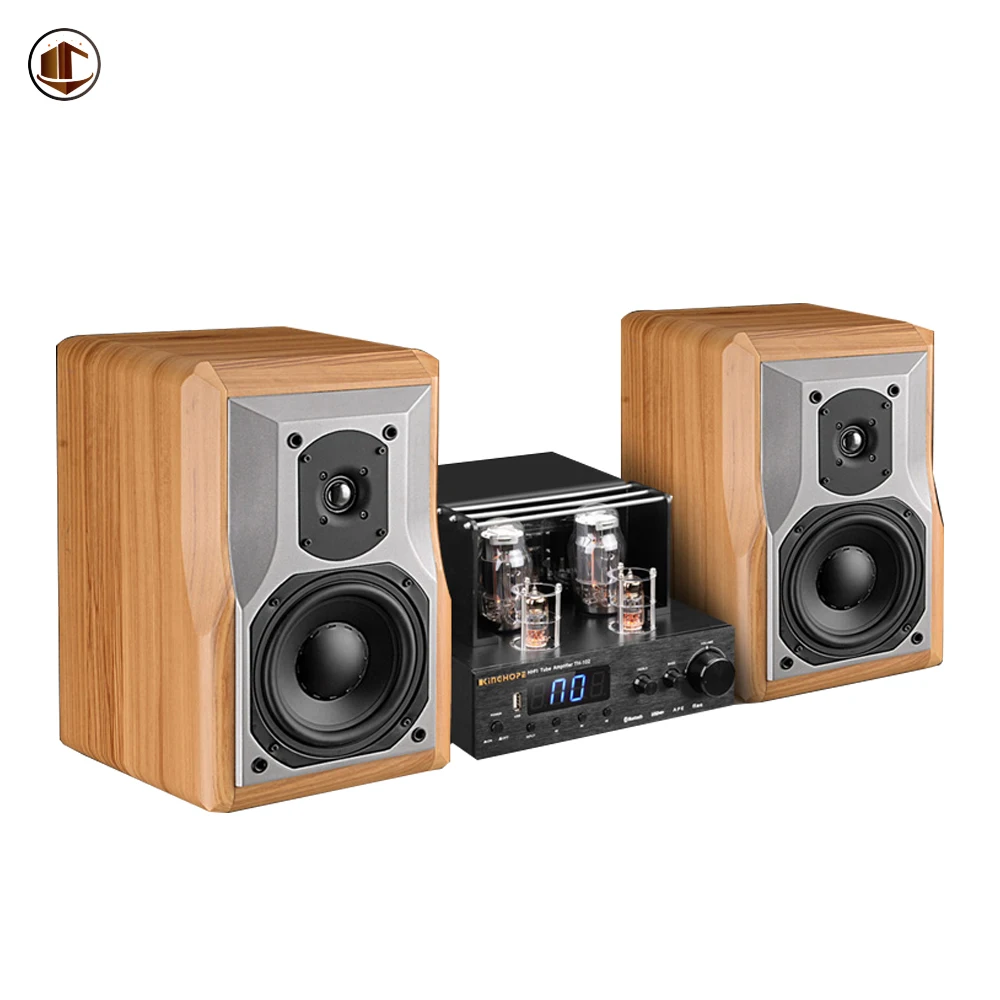 KH980 деревянной полке Динамик s Hifi Мощность усилитель звука мультирум вечерние