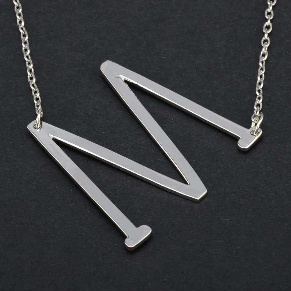 Цепочка с подвеской в виде букв алфавита для женщин|Ожерелья подвеской| |