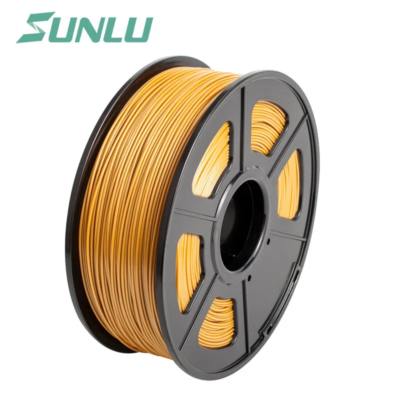 ABS-GOLD Производитель 3D нити ABS нити 1,75 многоцветные 1 кг пластиковые катушки 3D Принтер Нити impressora 3D нити - Цвет: ABS-GOLD