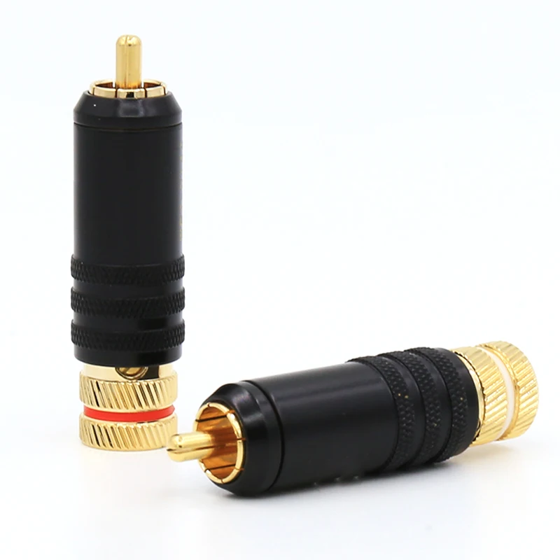 WBT 0144 RCA Коннектор для кабеля красный/белый | Электроника