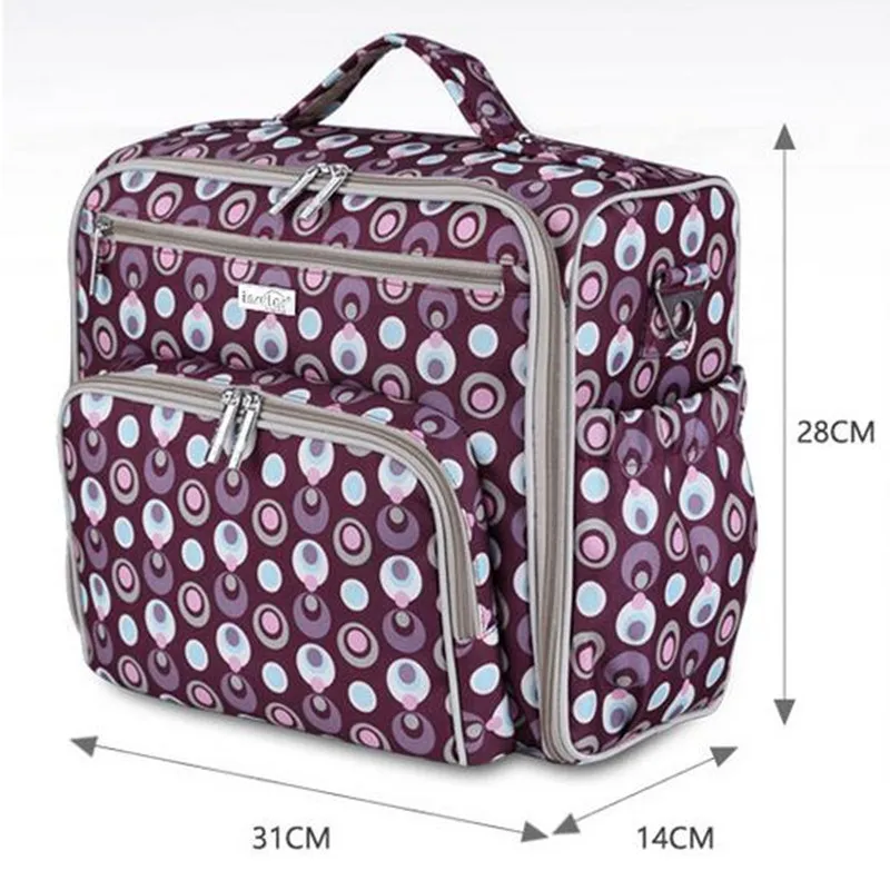 Insular рюкзак для детских подгузников Сумка через плечо Водонепроницаемая 600D