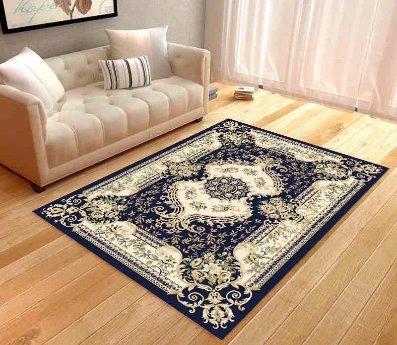 Классический плед Цветочные европейские ковры для гостиной tapete tapis de couloir Противоскользящий коврик для коридора диван прикроватный ковер