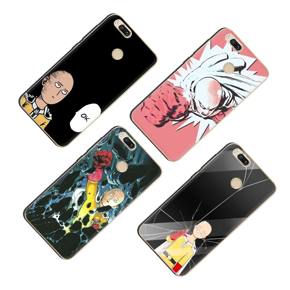 One Punch Man жесткий чехол для телефона для Xiaomi mi 5 5S 5X6 6X8 SE A1 A2 Lite 9 9se POCOPHONE F1 макс 3 mi x 2 S