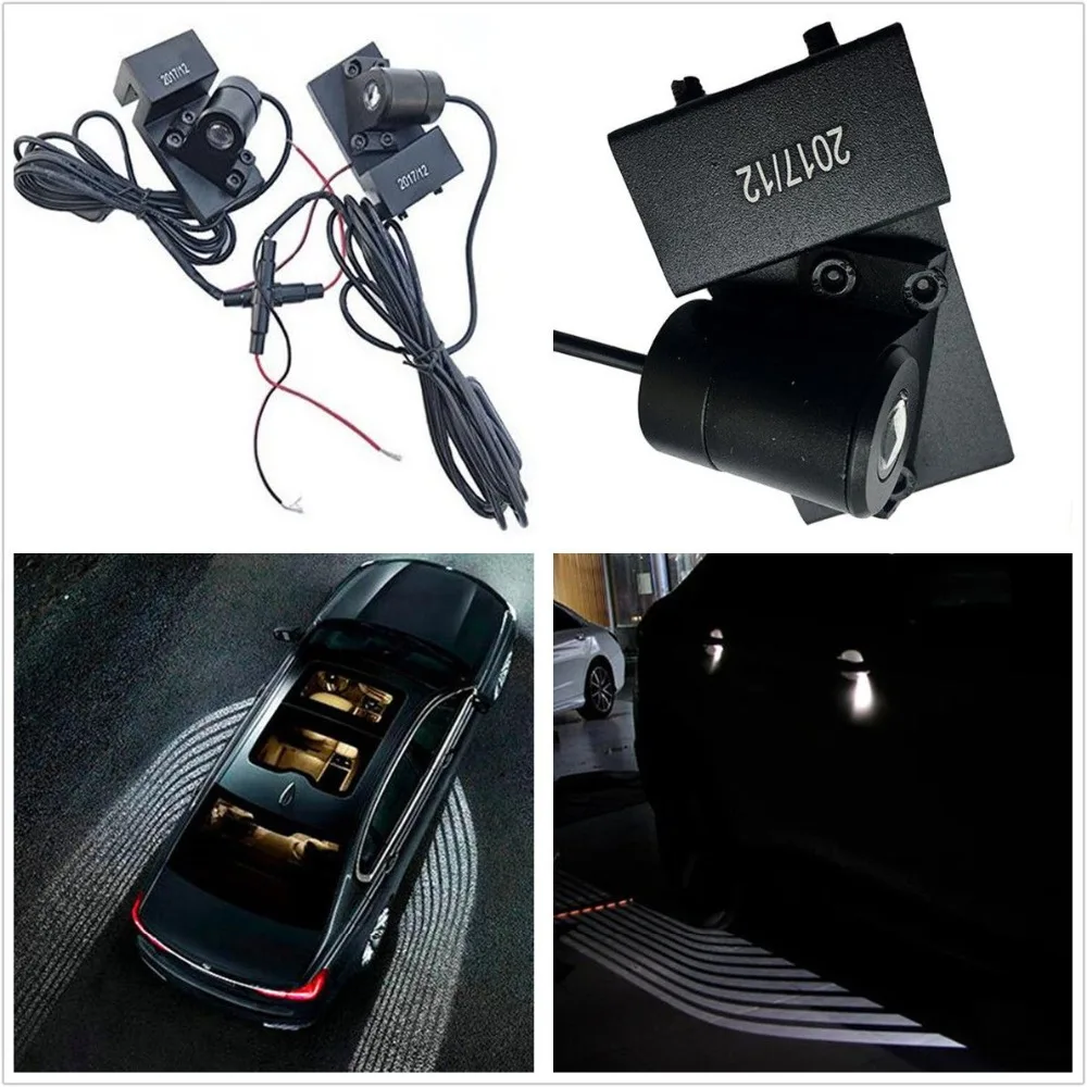 Универсальный Автомобильный Дверной светодиодный светильник добро пожаловать