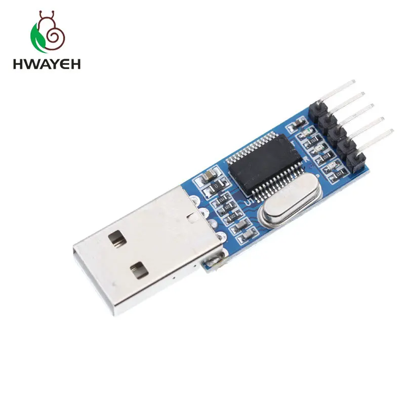 10 шт./лот PL2303 модуль USB TTL обновление nine brush board PL2303HX STC MCU кабель для скачивания