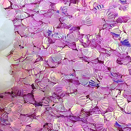 Purple Happy Monkey 20 г/кор. поставки слаймов, аксессуары для игрушек, глиттерные кусочки, дополнение, амулеты, поделки своими руками для пушистых облаков, прозрачная слизи - Цвет: Purple