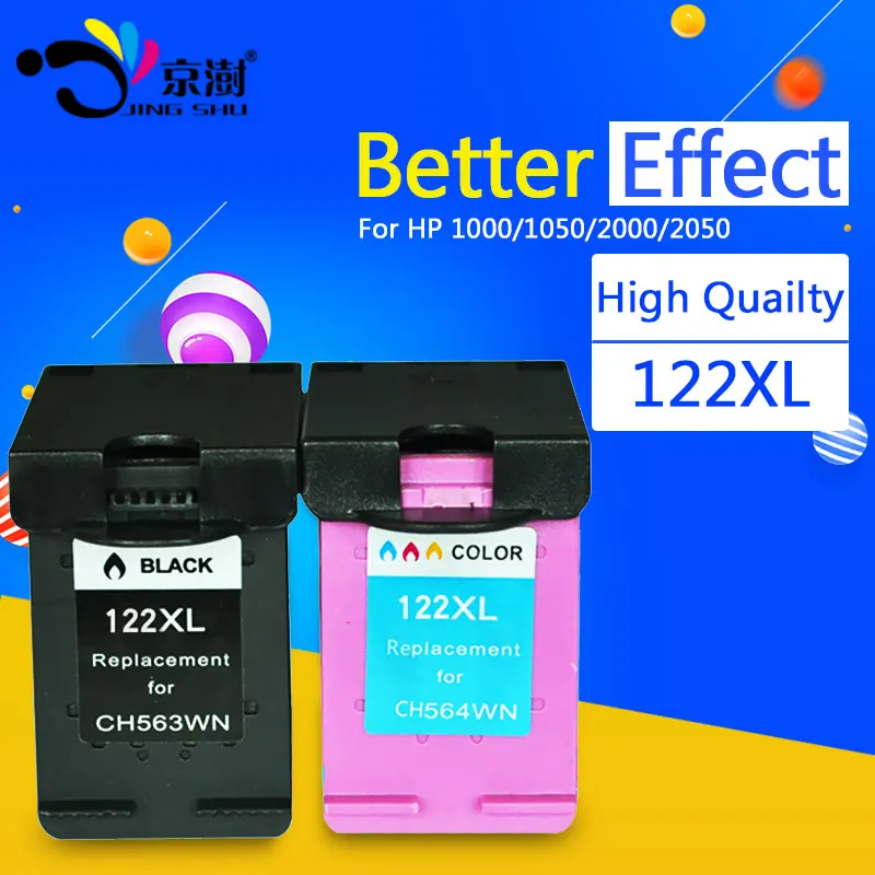 Сменный чернильный картридж 122XL для принтера HP 122 Deskjet 1000 1050 2000 2050 2510 2540 3050 3510 3540 4630