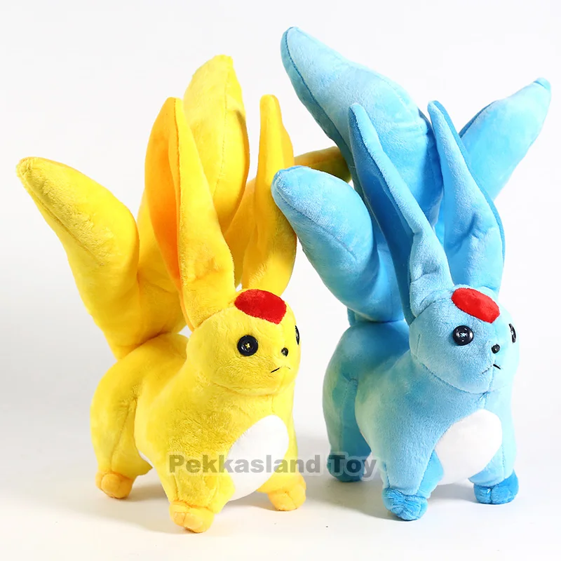 Final Fantasy Carbuncle изумруд и Топаз плюшевые куклы мягкие игрушки