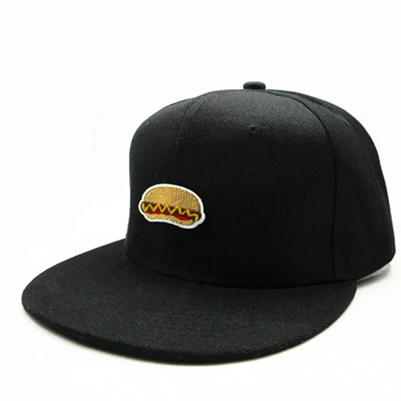 LDSLYJR бейсболка с вышивкой хот-догов из хлопка Кепка в стиле хип-хоп кепка