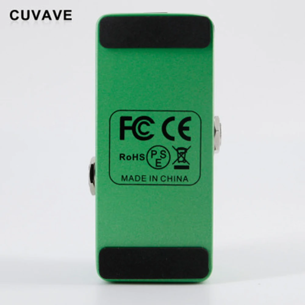 CUVAVE прецизионный тюнер гитарный эффект педаль Stompbox для большинства вторжений