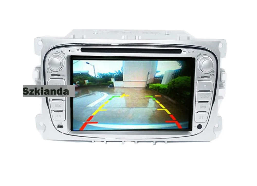 2Din 7 Дюймов В Тире Android 5.1 Dvd-плеер Автомобиля Для Ford Mondeo S-max C-max Galaxy Quad Core Wifi GPS