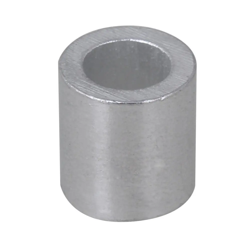 5 мм круглые зажимы серебристая алюминиевая ОБЖИМНАЯ петля для троса втулки M5