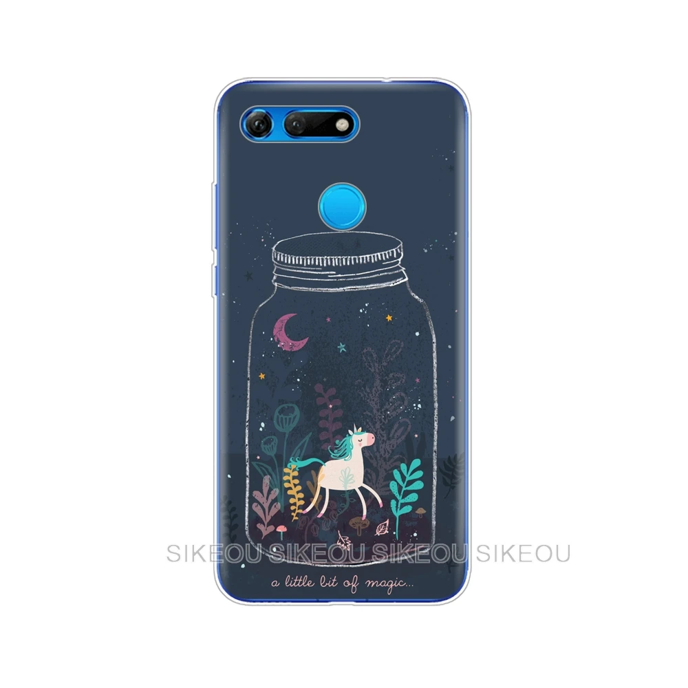 51750 Чехол для huawei Honor View 20 V20, чехол, мягкий силиконовый чехол для Honor V20, Капа с милым животным рисунком, полностью 360, чехол - Цвет: 51750