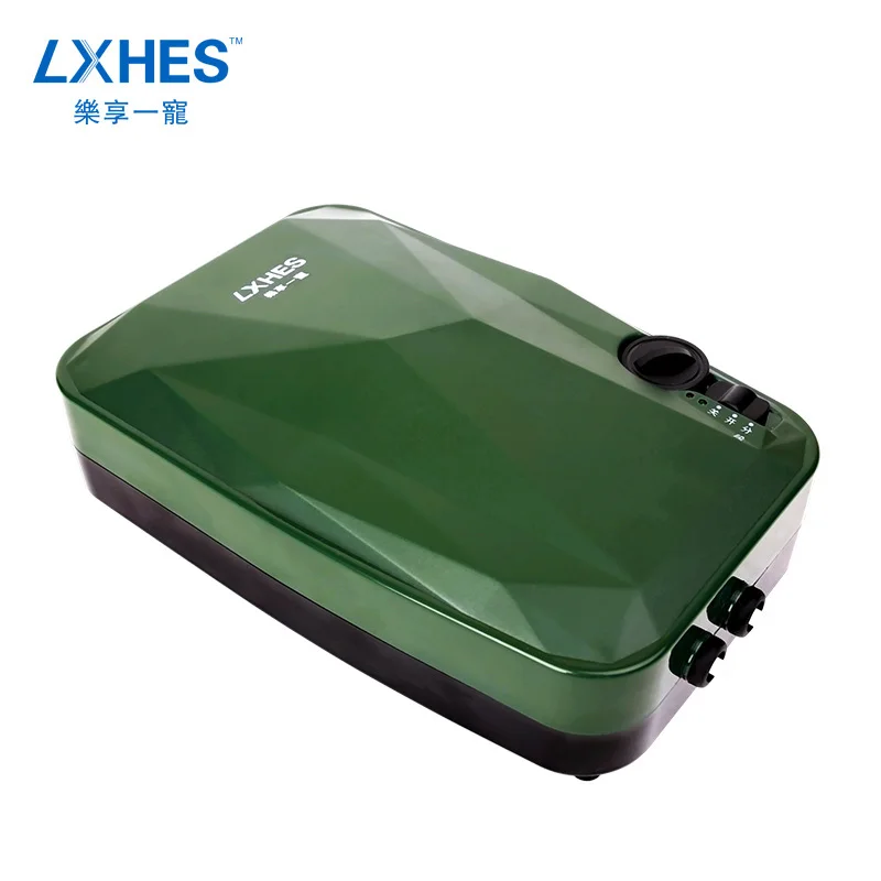 Oxygen pump DC battery charging dual ultra quiet air oxygenation fish tank aerator shipping|tank reference|tank oiltank shirt for men |
