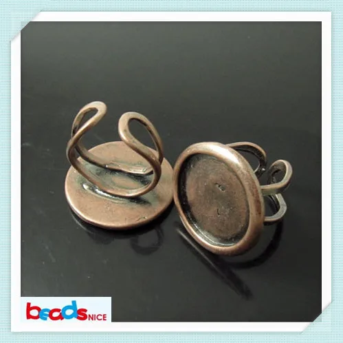 Beadsnice ID920 круглое регулируемое кольцо идеально подходит для кабошонов основание