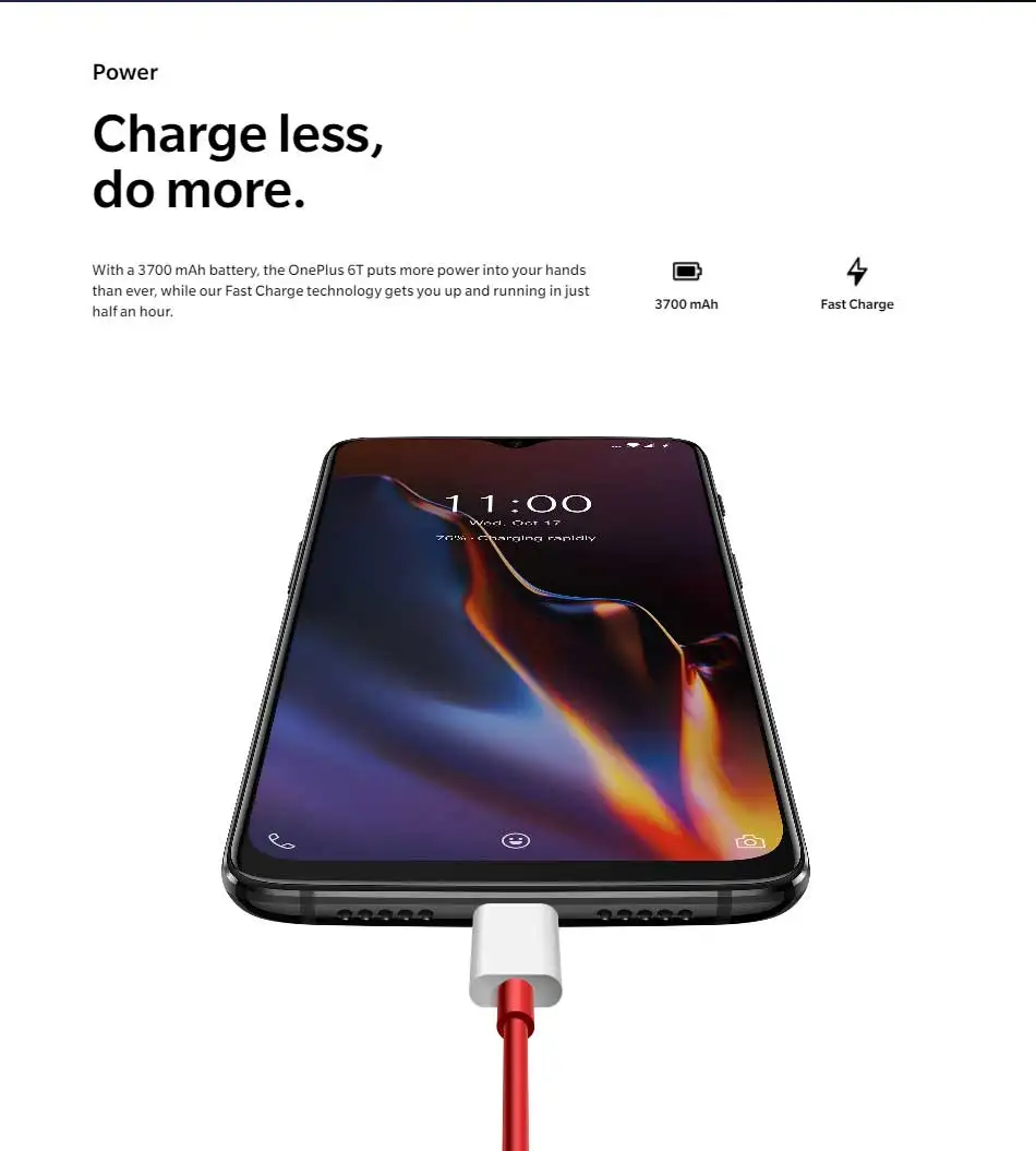 Новый Oneplus 6T 6 t 8 ГБ ОЗУ 128 Гб ПЗУ мобильный телефон Snapdragon 845 двойная камера s 41