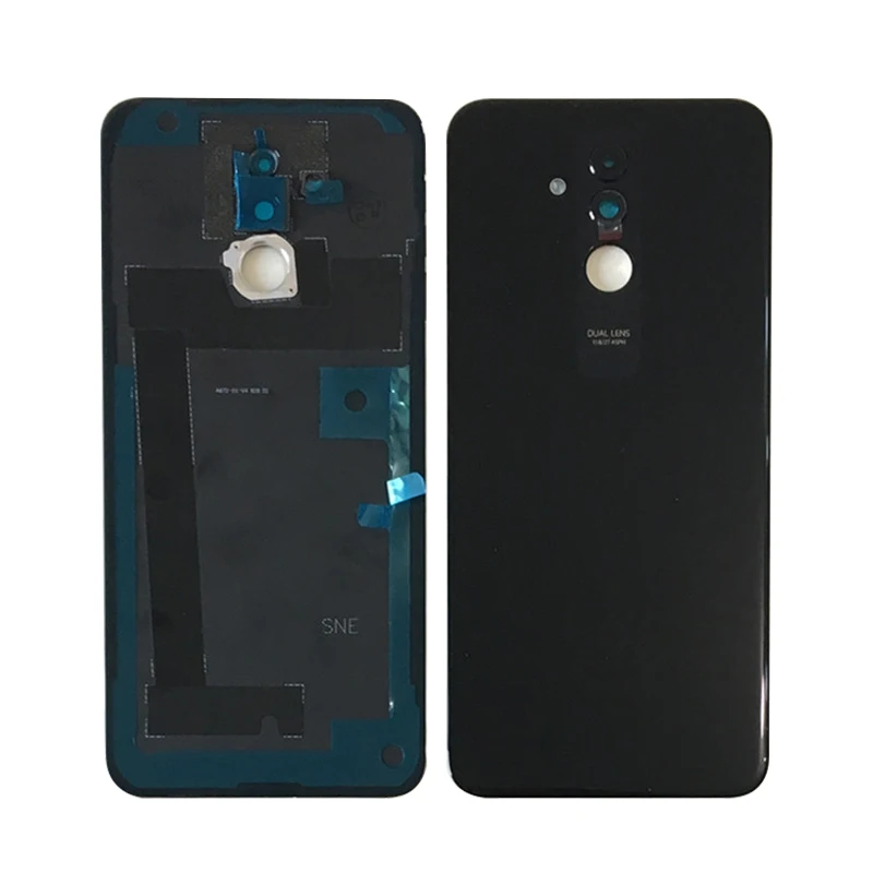 M& Sen для 6," huawei mate 20 Lite, стеклянная задняя крышка для батареи, чехол+ стеклянный объектив+ вспышка для huawei mate 20 Lite