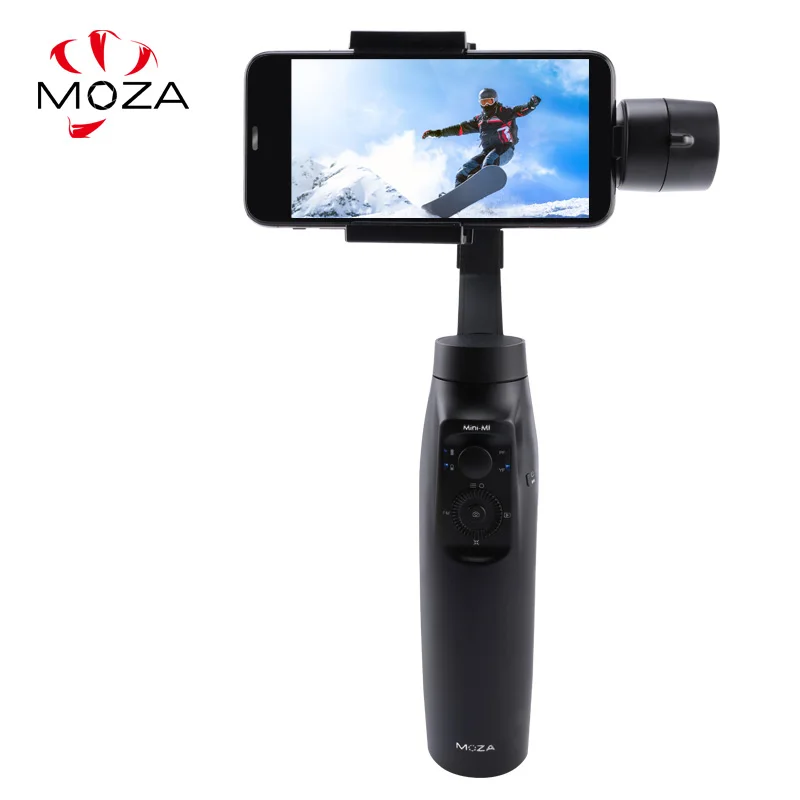 3-осевой карданный стабилизатор MOZA Mini Mi Mini-Mi для iPhone 8 Plus Samsung S9 Gopro PK Zhiyun Smooth 4 DJI Osmo