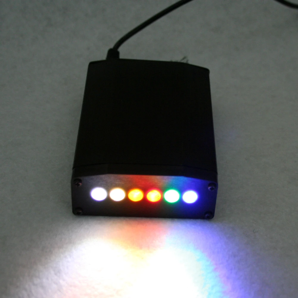 RF 6 портов AC100 240V RGB желтый белый и теплое белое светодиодное освещение двигателя
