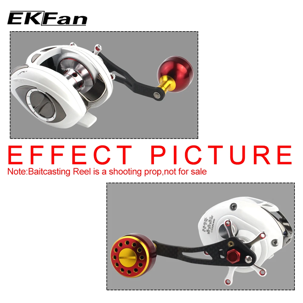 EKFan 7*4 мм и 8*5 отверстие Рыболовная катушка ручка металлическая диаметр 32 для
