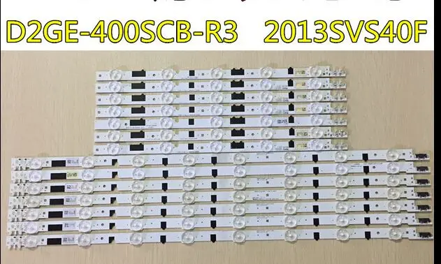 832mm LED Backlight Lamp strip 13 leds For UA40F5500AJAR UA40F6300AJXXR 2013SVS40F HF400BGLV1H LCD Monitor 5sets