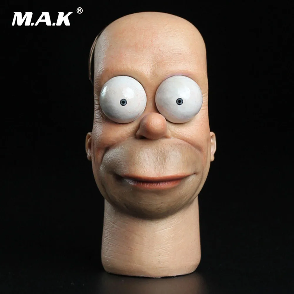

1/6 Scale Male Head Carved Cartoon Uncle Movable Eye Head Sculpt SDH008 Model for 12 inches Man Action Figure Body