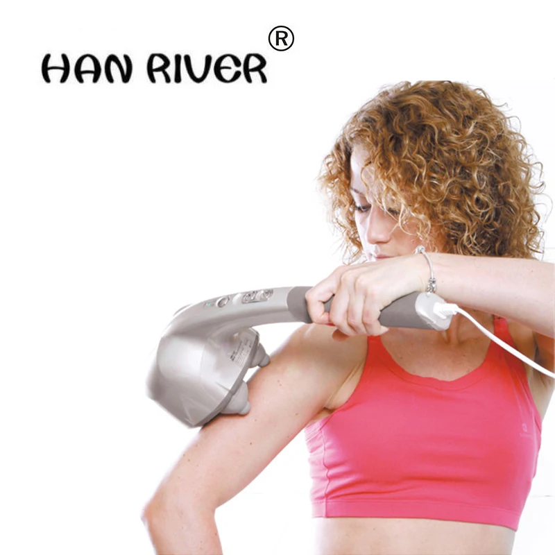 Achat Bâton De Massage électrique à 4 Mains, Marteau Vibrant, Multifonction, Pour Tout Le Corps, Avec Cou