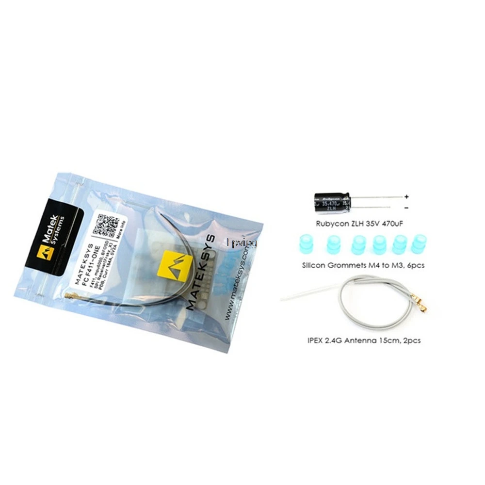 Matek System F411-One F411 F4 Flight Controller 30.5*30.5mm BetaFlight OSD 5V BEC Current Sensor For RC Models Multicopter | Игрушки и