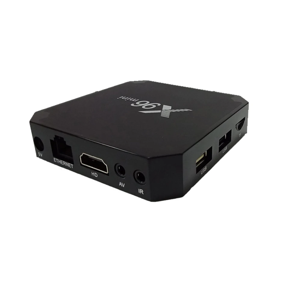 X96 мини-приставка Android 7,1 коробка Android Amlogic S905W четырехъядерный ARM Cortex A53 2GHz WIFI2.4G HDMI2.0 4K медиаплеер