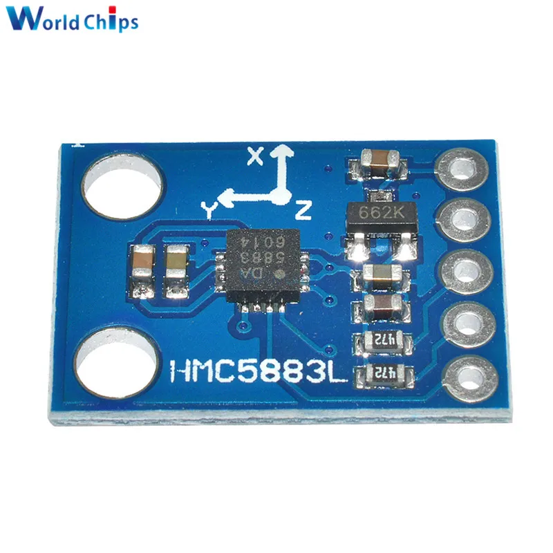 GY-273 3 V-5 V HMC5883L тройной оси Компас магнитометр Сенсор модуль три оси магнитного поля модуль для Arduino
