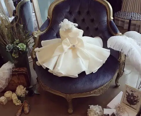 Высокое качество белые детские платья с бантом для девочек матросские летняя