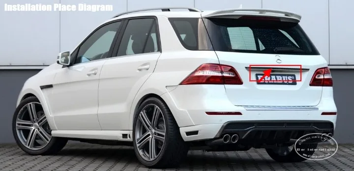 Liislee Автомобильная камера заднего вида для Mercedes Benz M ML W166/парковочная резервная камера/HD CCD RCA NTST PAL/светильник номерного знака CAM