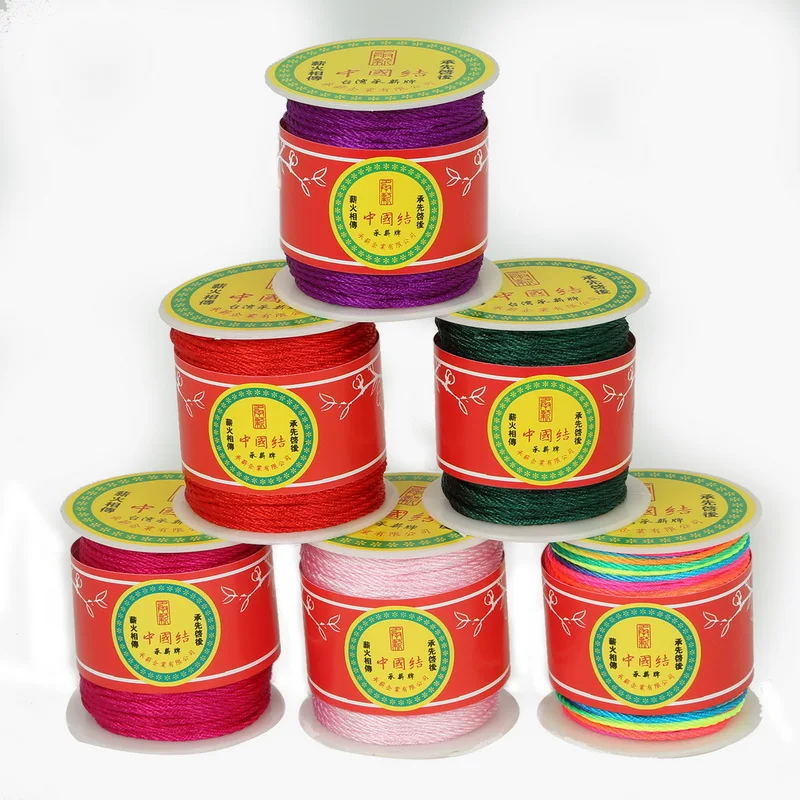 1 мм 49 ярдов/рулон высококачественный плетеный шнур для вязания лески|chinese knot|knot