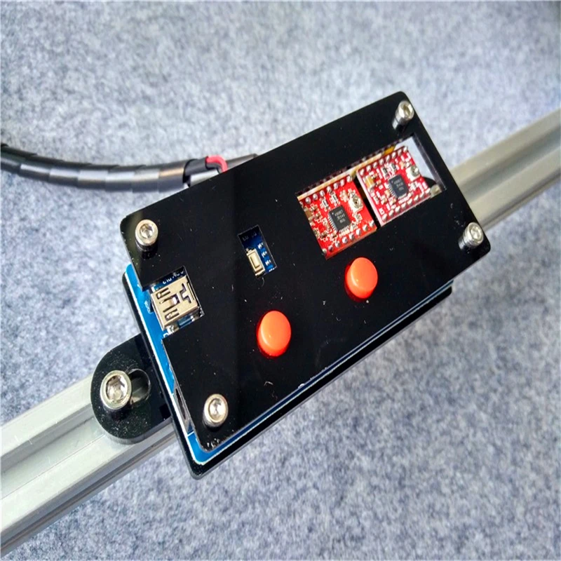 DIY станок лазерный гравировальный режущий плоттер 300 МВт Миниатюрная Площадь