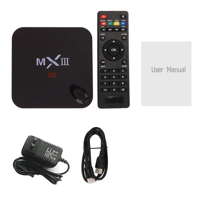 Msiii Amlogic S802 четырехъядерный 1G 8GB 1080P netflix потоковый медиаплеер 4K H.264 Android 4,4 ТВ приставка